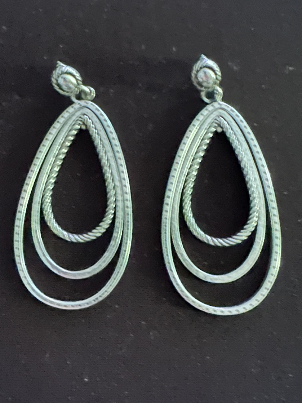 Brighton Triple Teardrop Earrings
